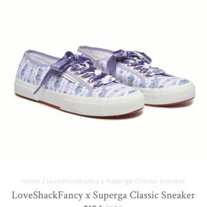 LoveShackFancy x Superga sneakers
